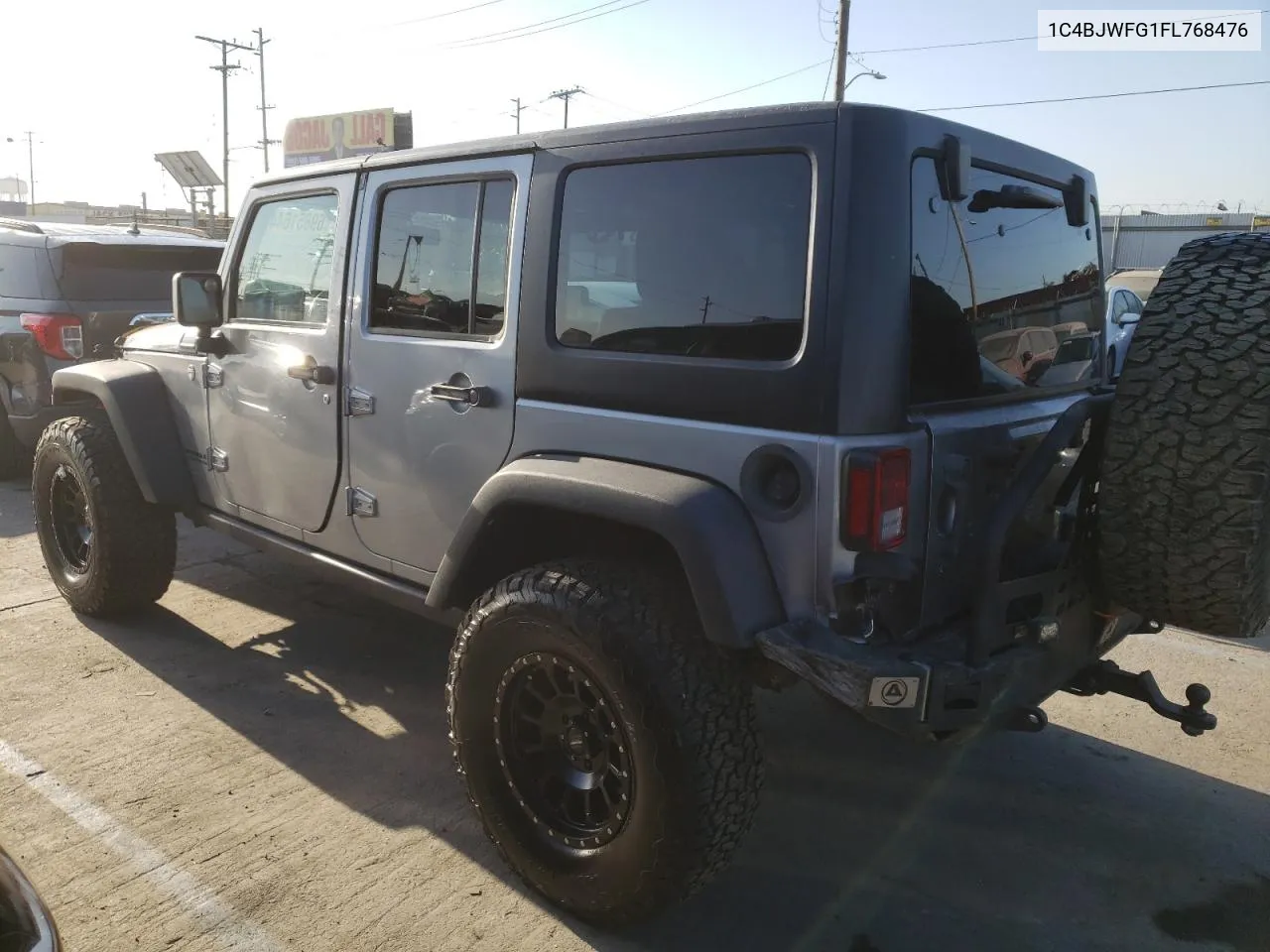 2015 Jeep Wrangler Unlimited Rubicon VIN: 1C4BJWFG1FL768476 Lot: 69851644