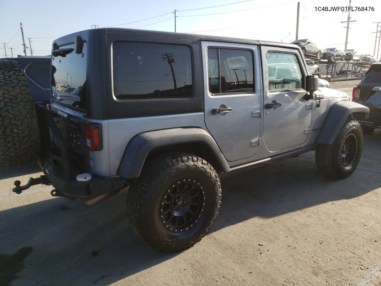 2015 Jeep Wrangler Unlimited Rubicon VIN: 1C4BJWFG1FL768476 Lot: 69851644