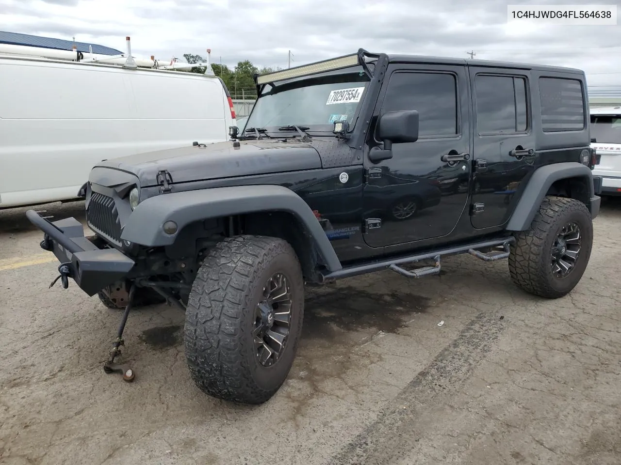 2015 Jeep Wrangler Unlimited Sport VIN: 1C4HJWDG4FL564638 Lot: 70297554