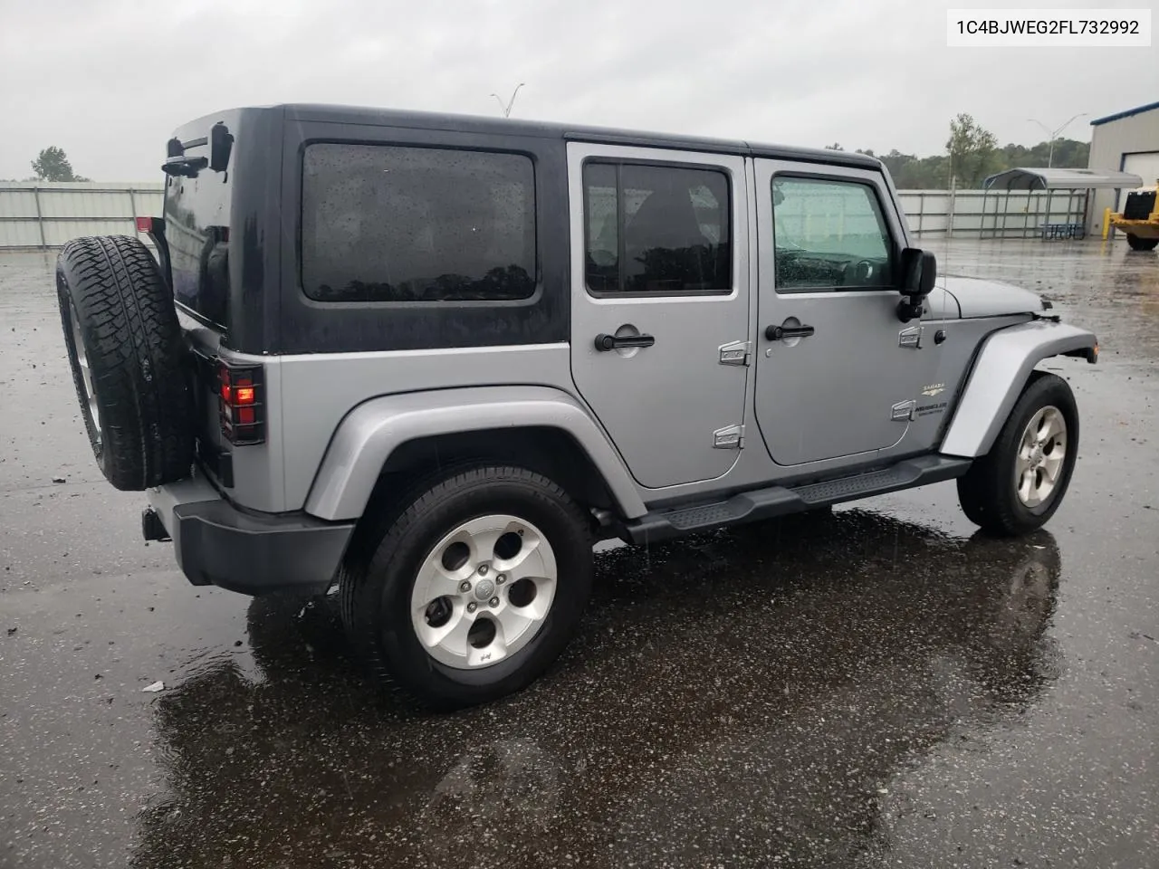 2015 Jeep Wrangler Unlimited Sahara VIN: 1C4BJWEG2FL732992 Lot: 71179804