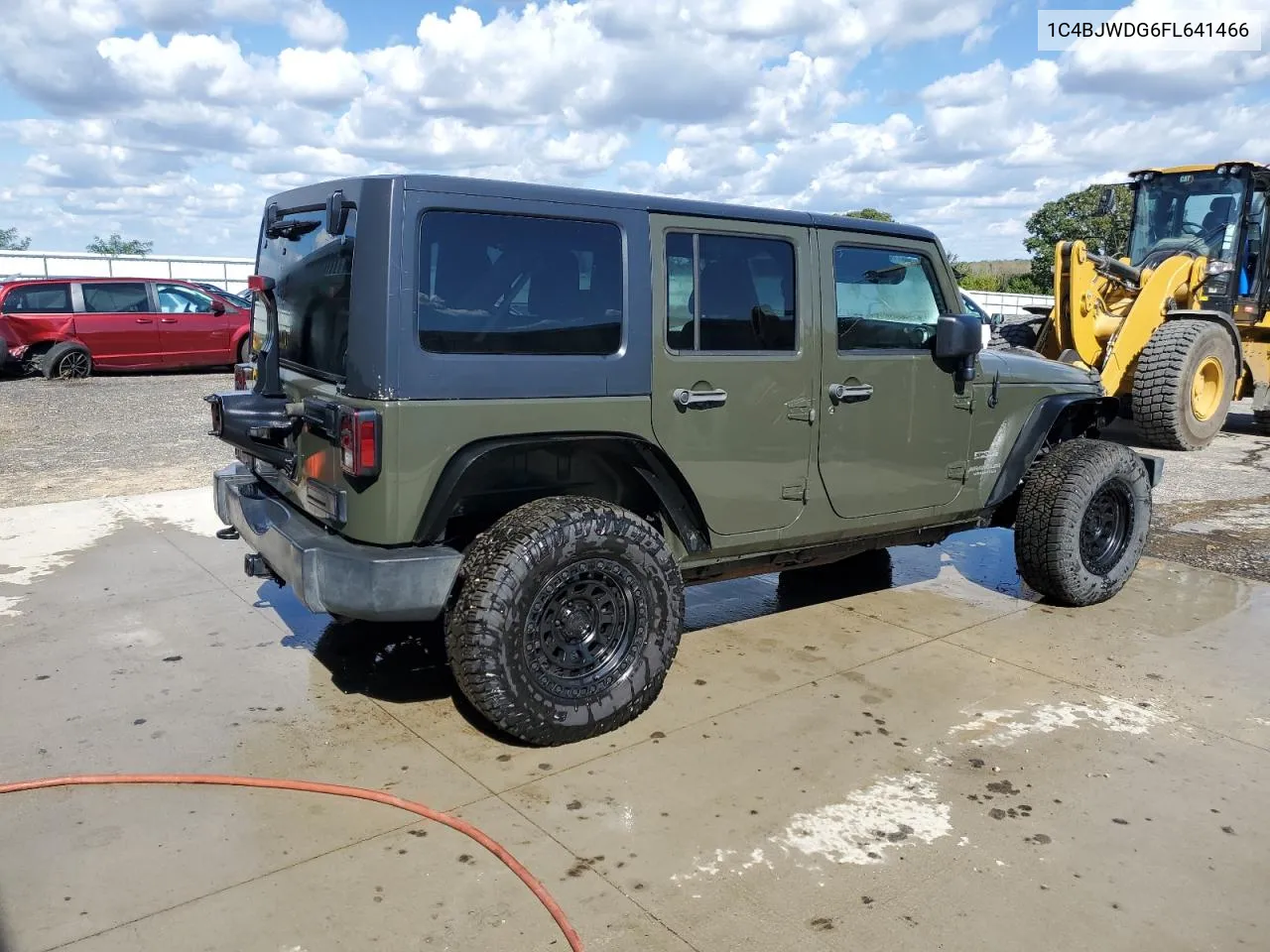 2015 Jeep Wrangler Unlimited Sport VIN: 1C4BJWDG6FL641466 Lot: 71404594