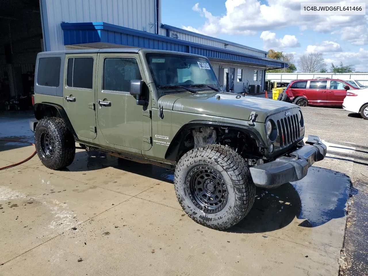 2015 Jeep Wrangler Unlimited Sport VIN: 1C4BJWDG6FL641466 Lot: 71404594