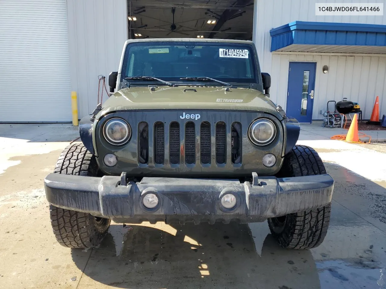 2015 Jeep Wrangler Unlimited Sport VIN: 1C4BJWDG6FL641466 Lot: 71404594