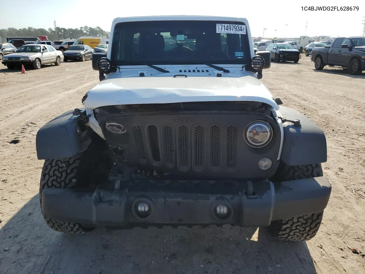 2015 Jeep Wrangler Unlimited Sport VIN: 1C4BJWDG2FL628679 Lot: 71497934