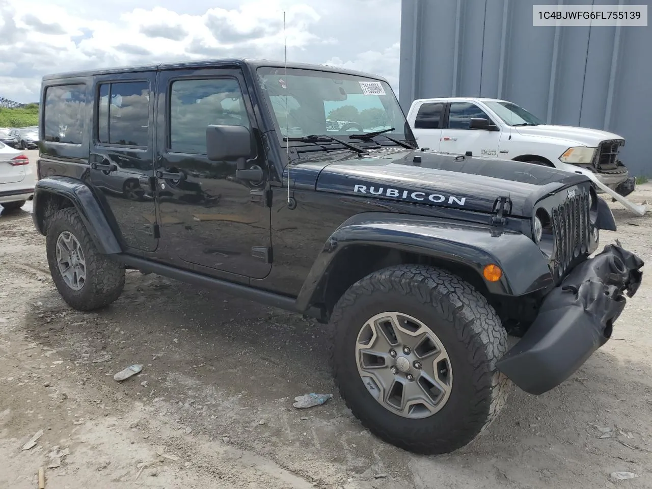 2015 Jeep Wrangler Unlimited Rubicon VIN: 1C4BJWFG6FL755139 Lot: 71560964