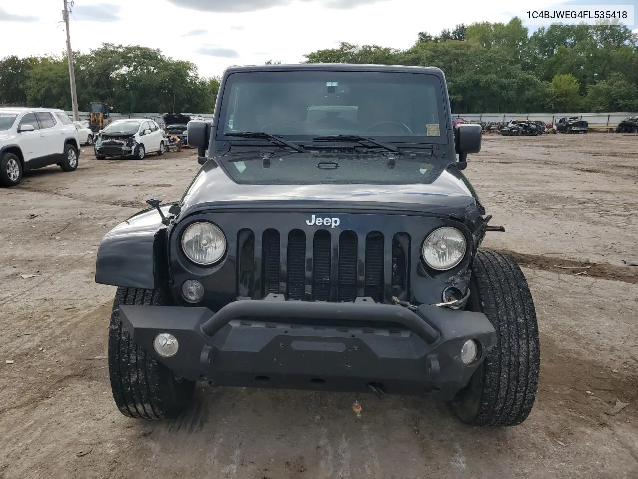 1C4BJWEG4FL535418 2015 Jeep Wrangler Unlimited Sahara