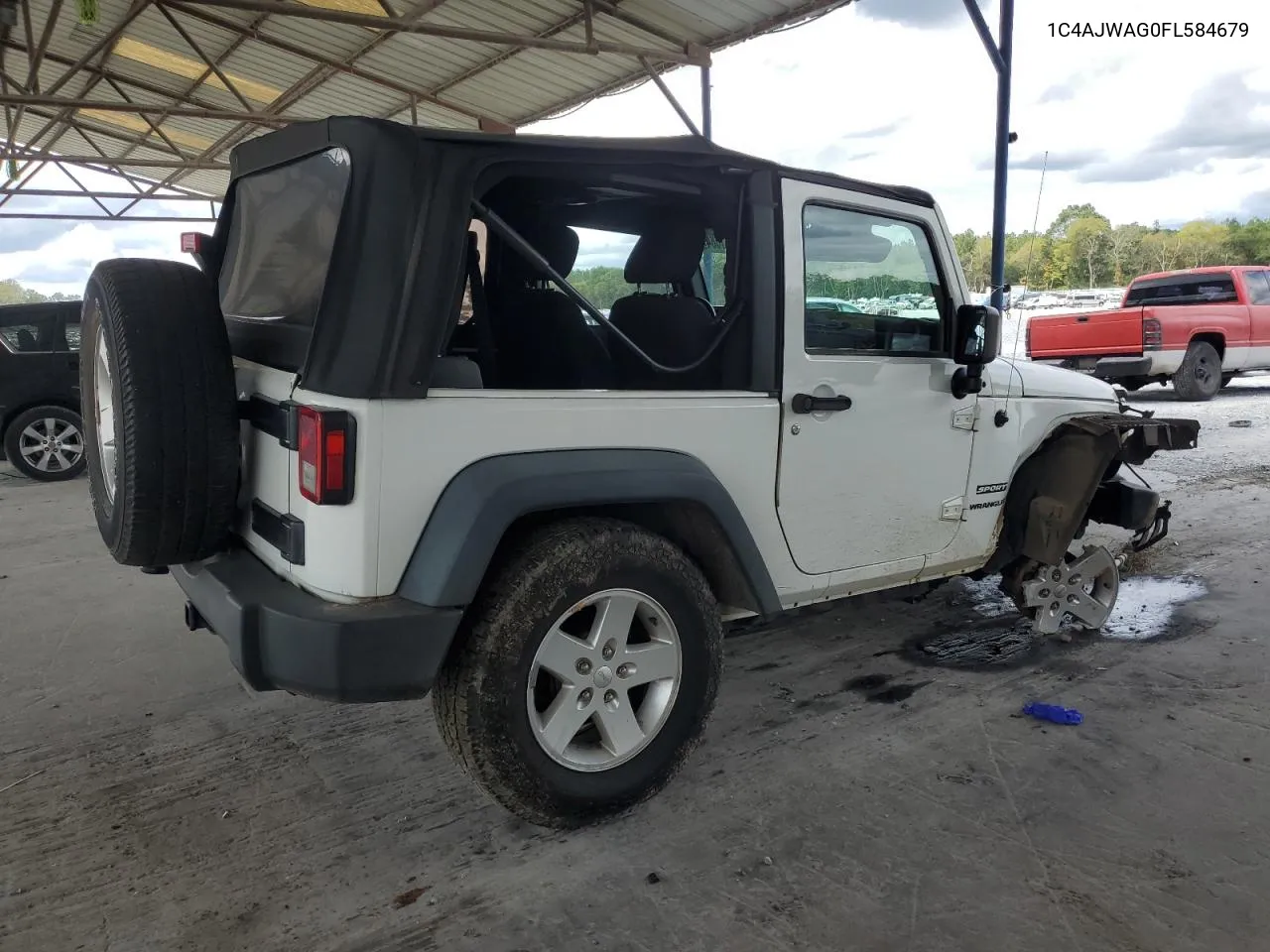 1C4AJWAG0FL584679 2015 Jeep Wrangler Sport