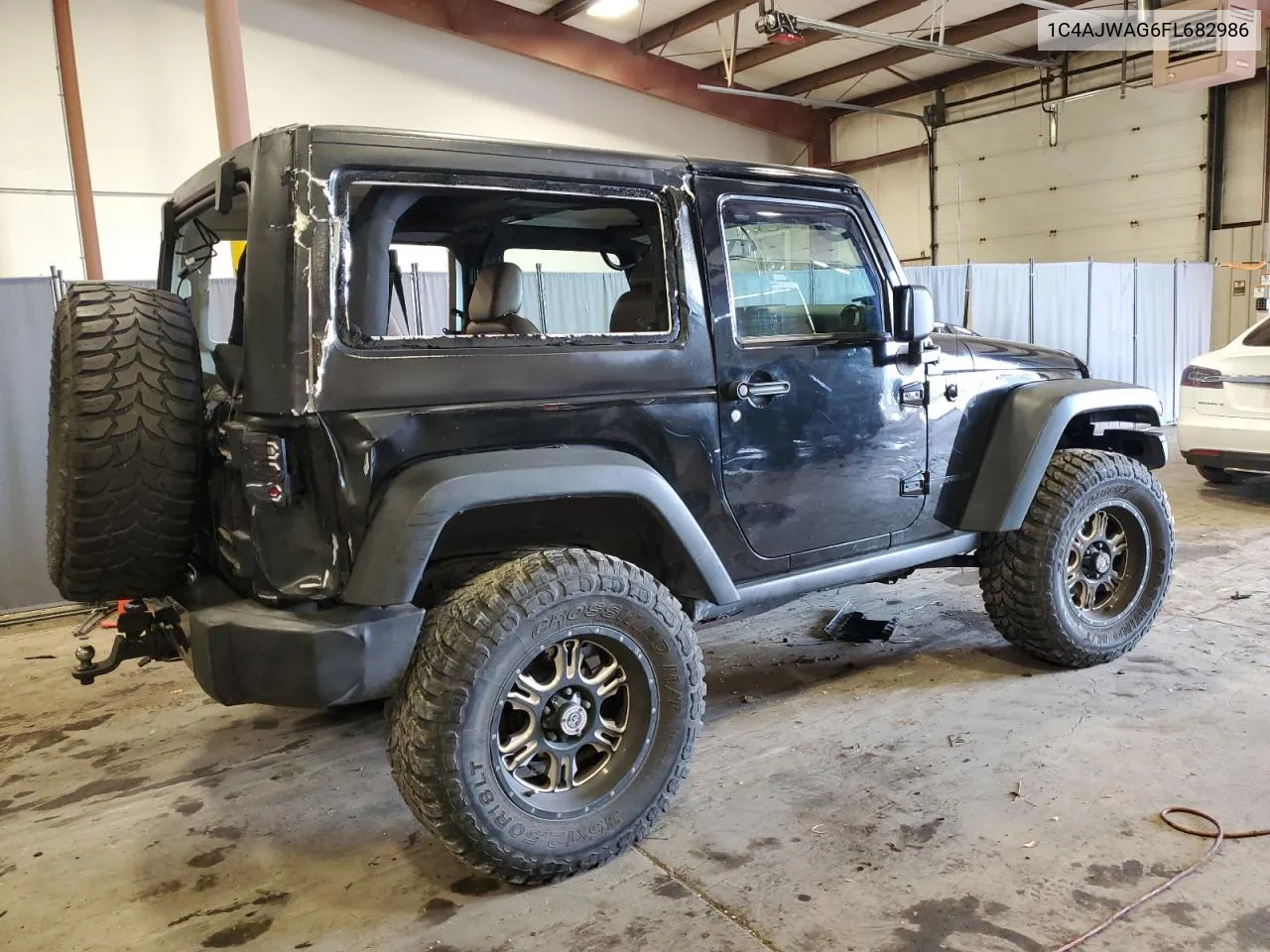 1C4AJWAG6FL682986 2015 Jeep Wrangler Sport