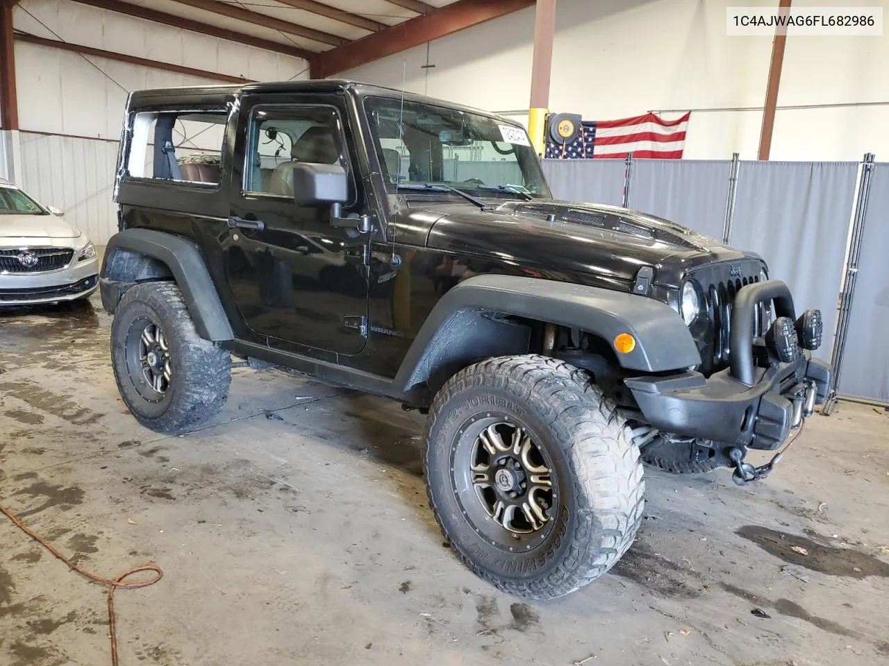 1C4AJWAG6FL682986 2015 Jeep Wrangler Sport