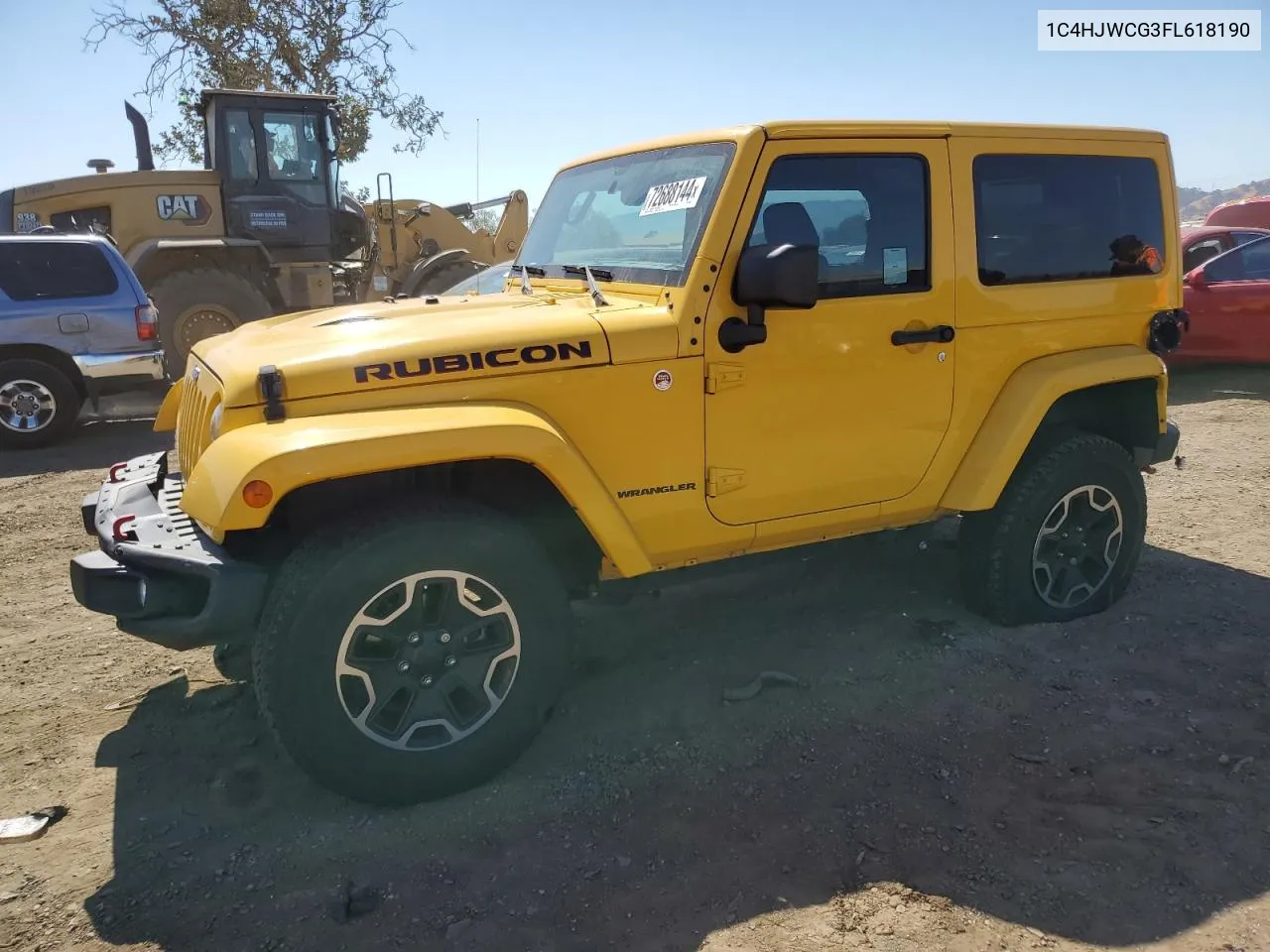 1C4HJWCG3FL618190 2015 Jeep Wrangler Rubicon