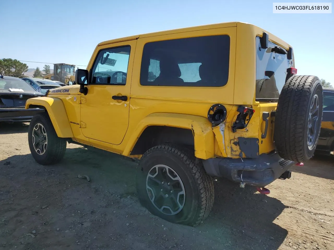 1C4HJWCG3FL618190 2015 Jeep Wrangler Rubicon