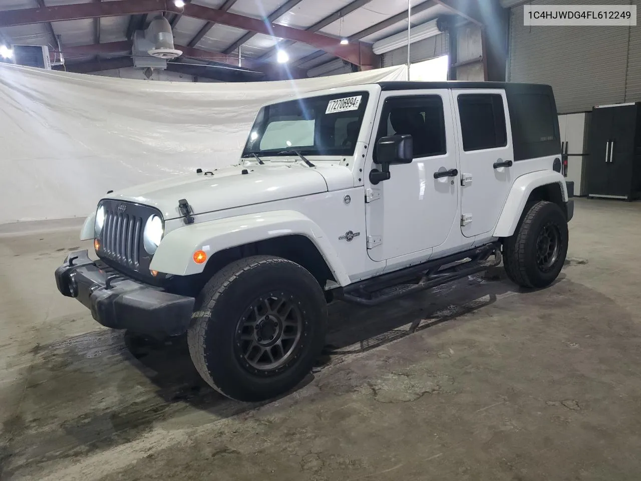 1C4HJWDG4FL612249 2015 Jeep Wrangler Unlimited Sport