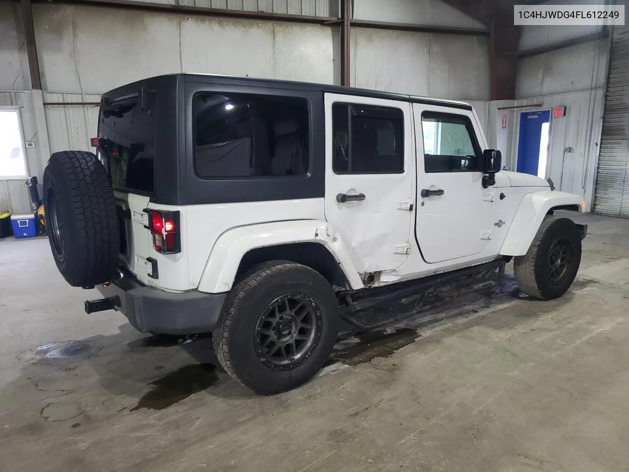 2015 Jeep Wrangler Unlimited Sport VIN: 1C4HJWDG4FL612249 Lot: 72706994