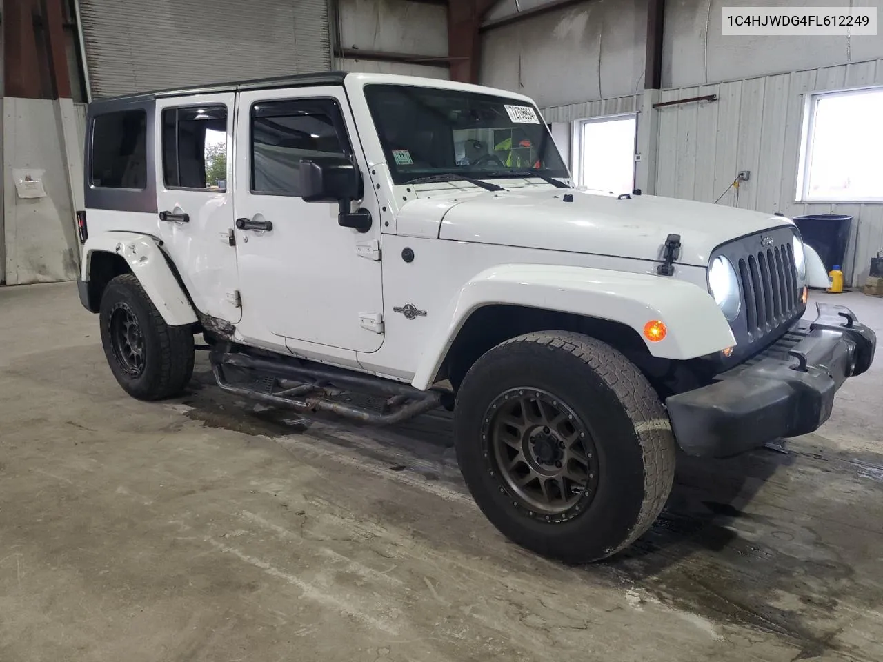 2015 Jeep Wrangler Unlimited Sport VIN: 1C4HJWDG4FL612249 Lot: 72706994