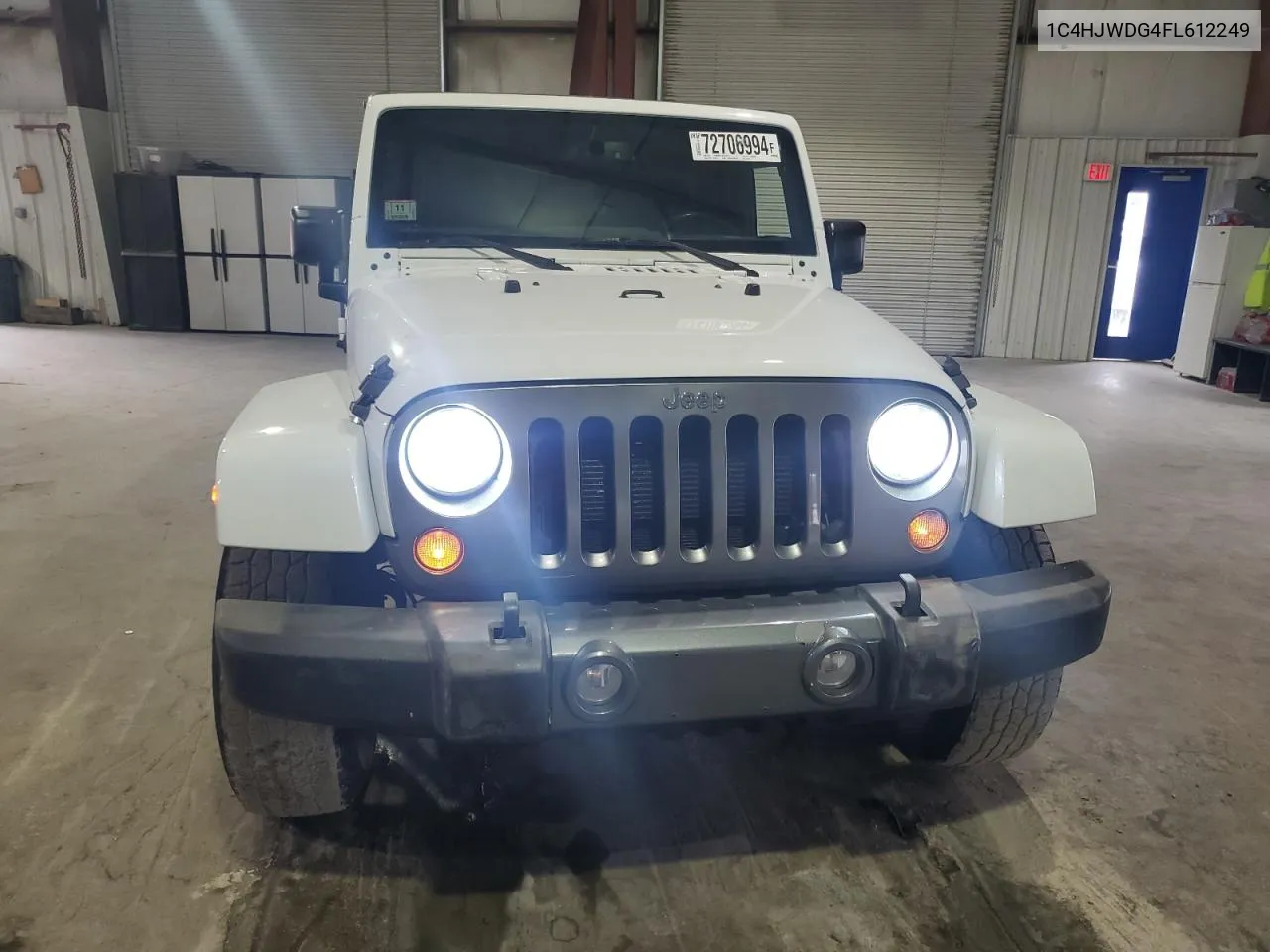 1C4HJWDG4FL612249 2015 Jeep Wrangler Unlimited Sport