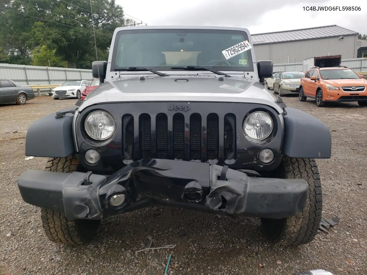 2015 Jeep Wrangler Unlimited Sport VIN: 1C4BJWDG6FL598506 Lot: 72962994