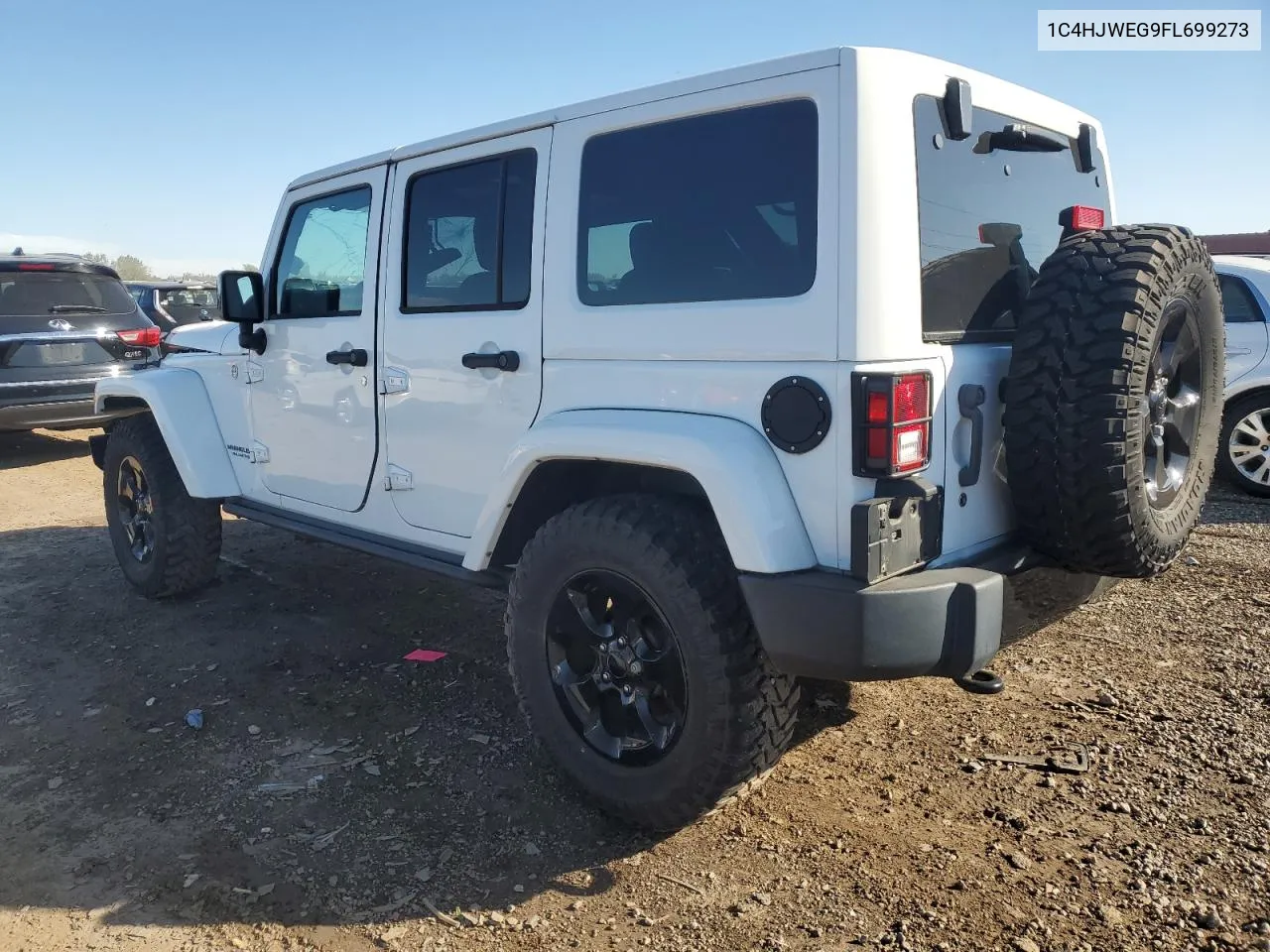 2015 Jeep Wrangler Unlimited Sahara VIN: 1C4HJWEG9FL699273 Lot: 73211374