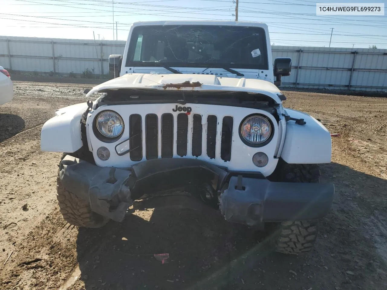 2015 Jeep Wrangler Unlimited Sahara VIN: 1C4HJWEG9FL699273 Lot: 73211374