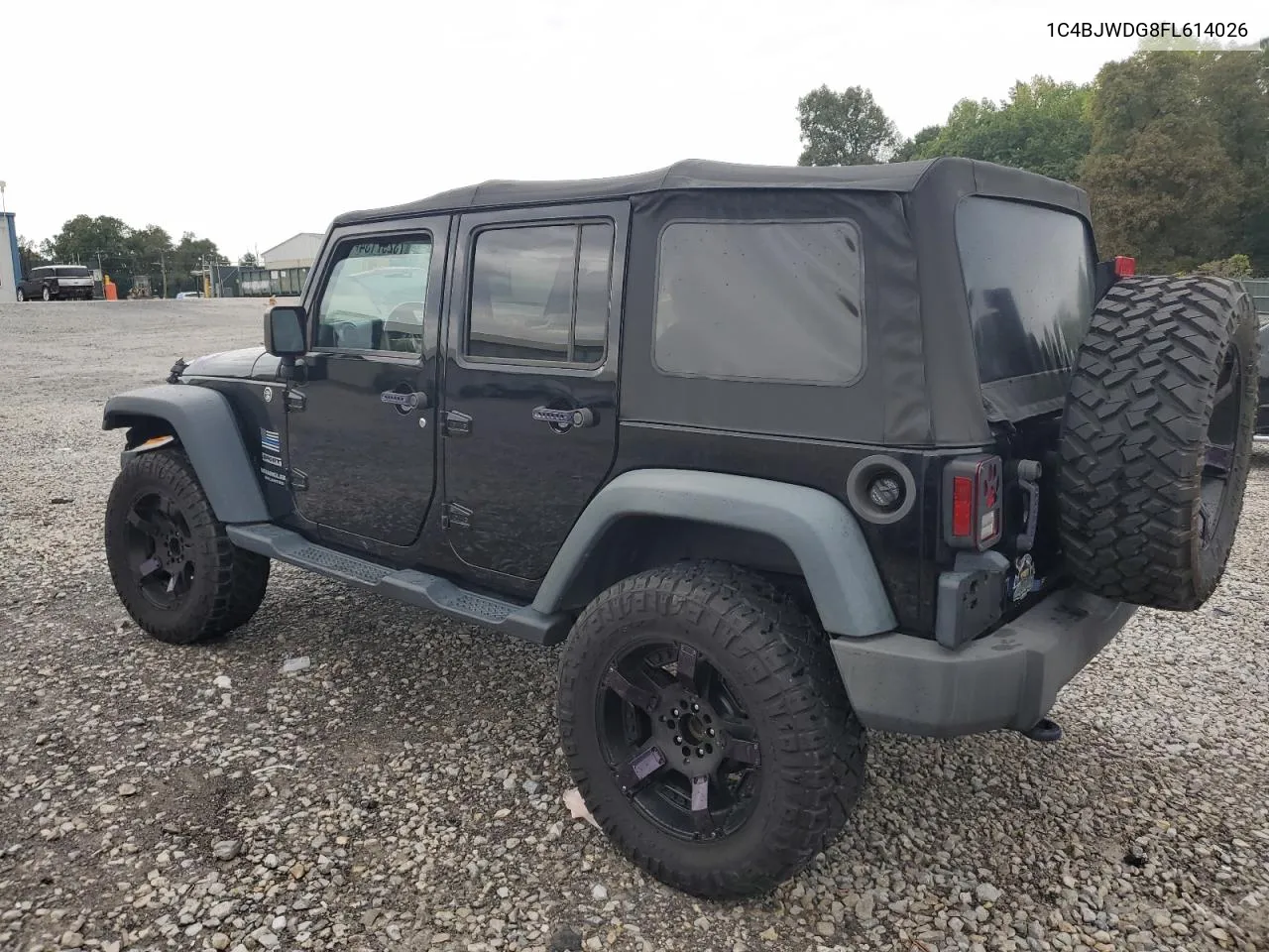 2015 Jeep Wrangler Unlimited Sport VIN: 1C4BJWDG8FL614026 Lot: 73297134