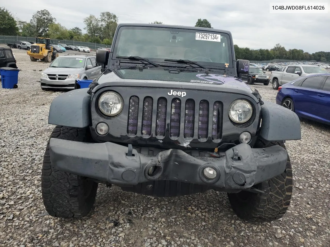 2015 Jeep Wrangler Unlimited Sport VIN: 1C4BJWDG8FL614026 Lot: 73297134