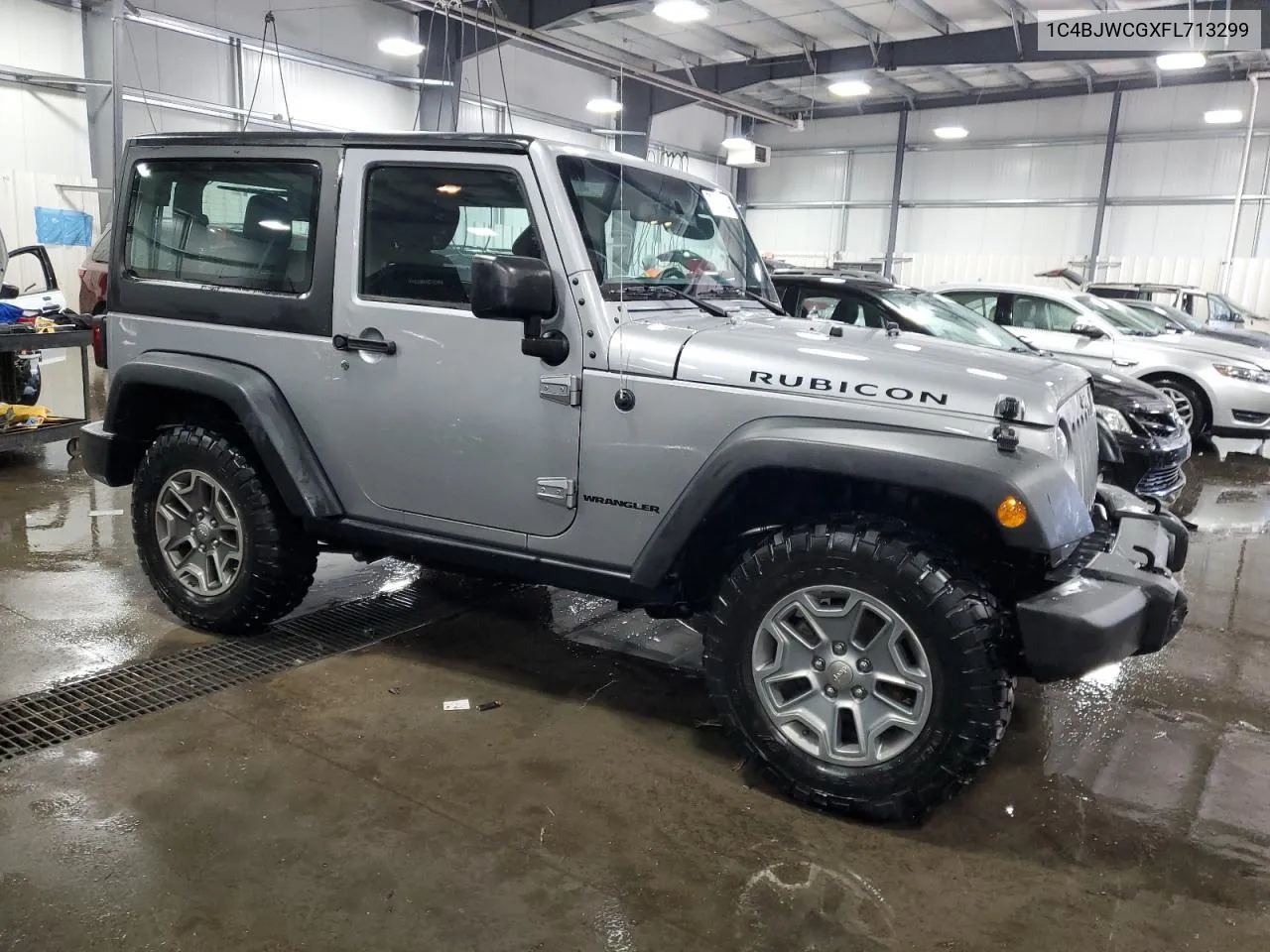 2015 Jeep Wrangler Rubicon VIN: 1C4BJWCGXFL713299 Lot: 73791404