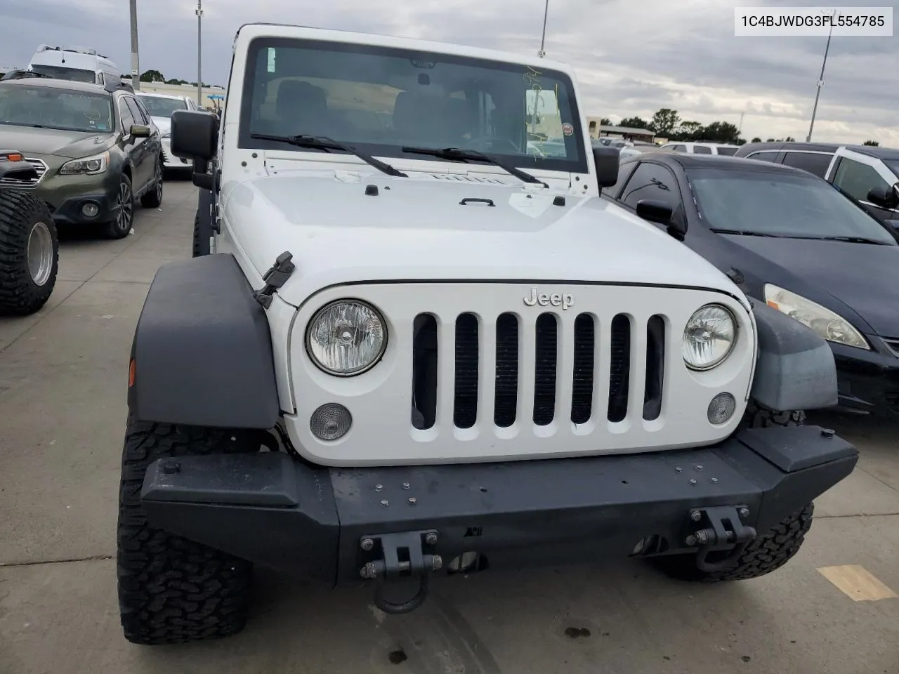 2015 Jeep Wrangler Unlimited Sport VIN: 1C4BJWDG3FL554785 Lot: 74675094