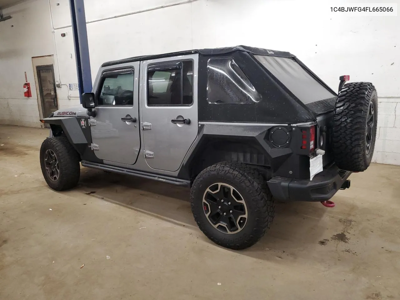 2015 Jeep Wrangler Unlimited Rubicon VIN: 1C4BJWFG4FL665066 Lot: 75024504