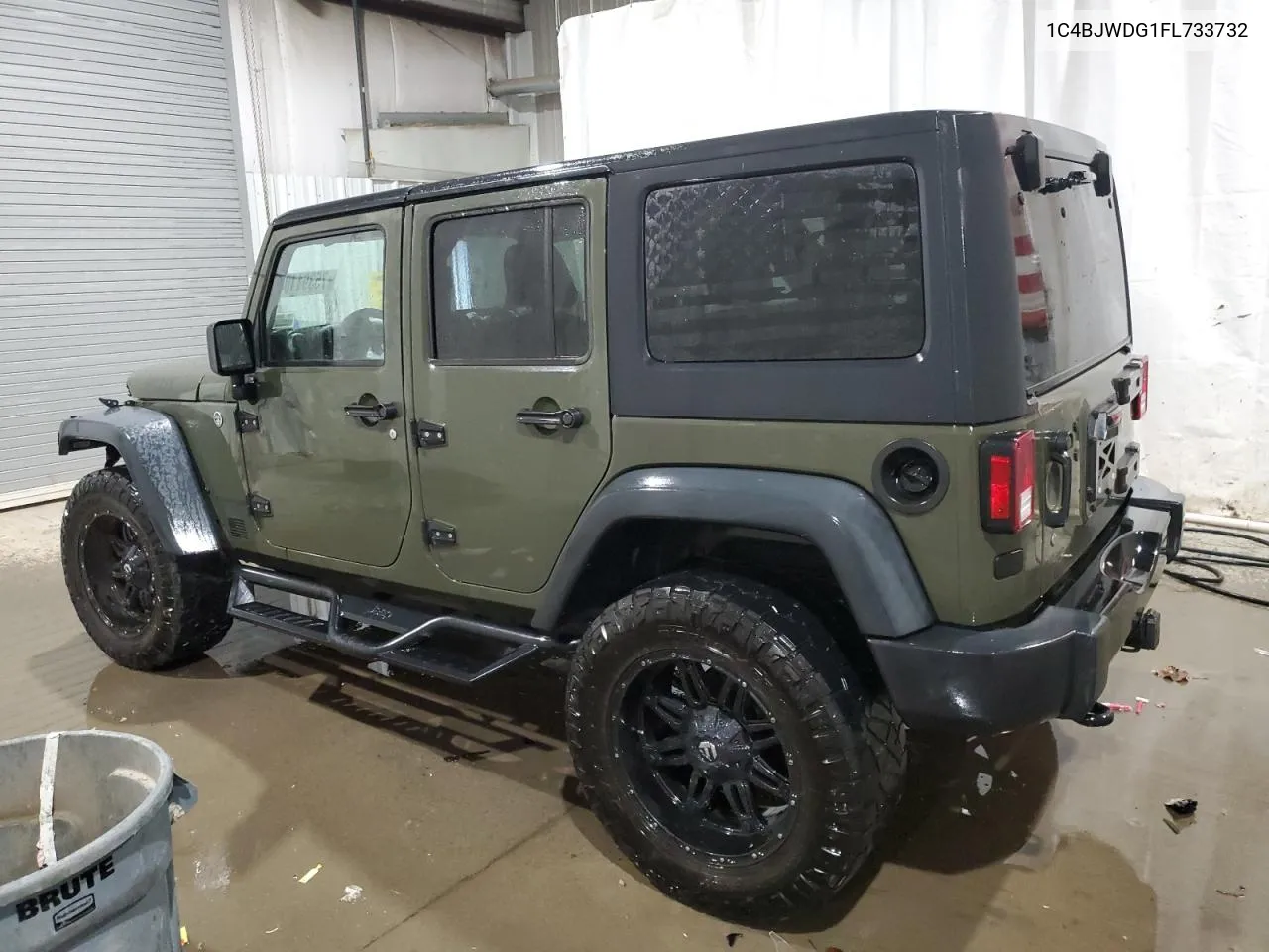 2015 Jeep Wrangler Unlimited Sport VIN: 1C4BJWDG1FL733732 Lot: 75391104