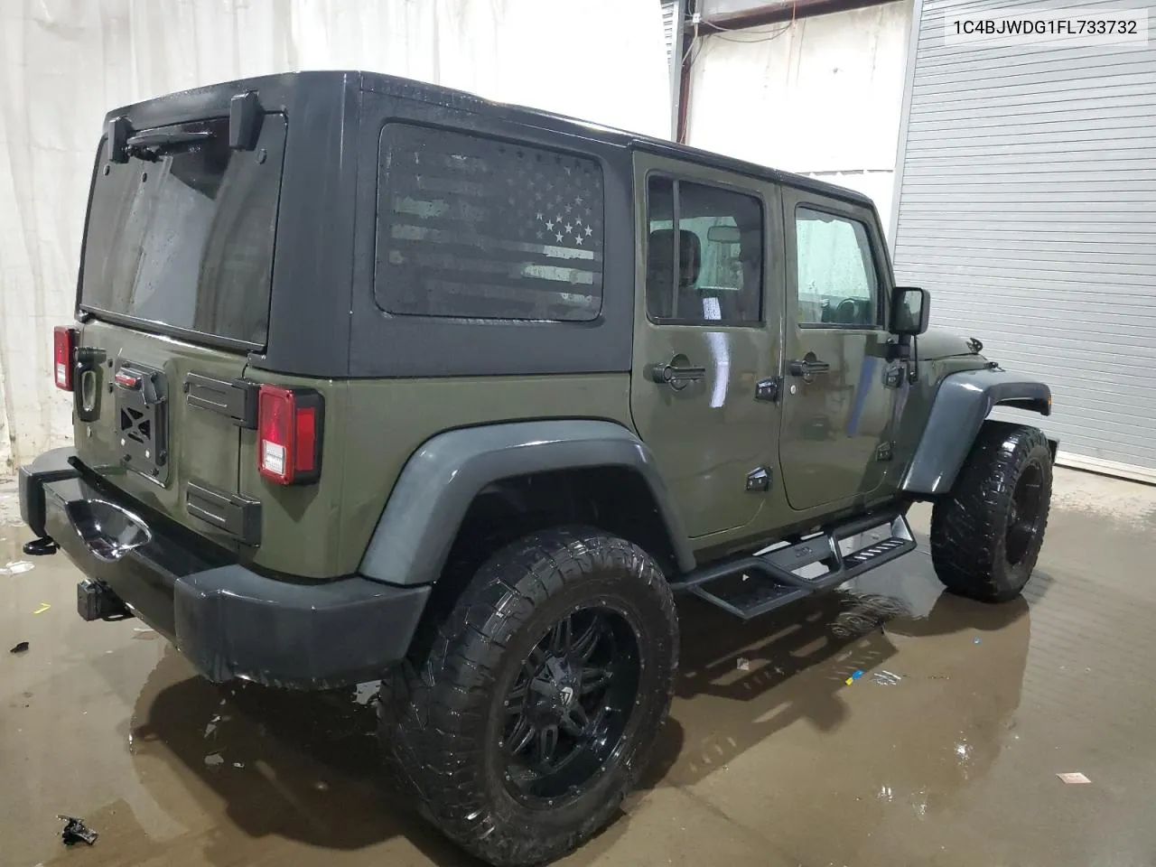 2015 Jeep Wrangler Unlimited Sport VIN: 1C4BJWDG1FL733732 Lot: 75391104