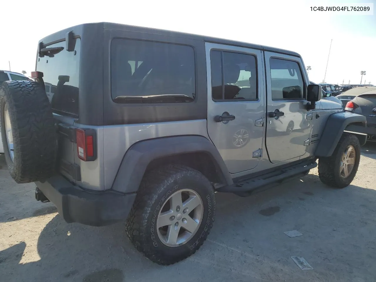 2015 Jeep Wrangler Unlimited Sport VIN: 1C4BJWDG4FL762089 Lot: 76143954