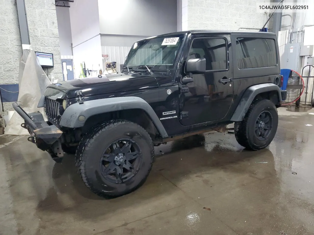 2015 Jeep Wrangler Sport VIN: 1C4AJWAG5FL602951 Lot: 76291864