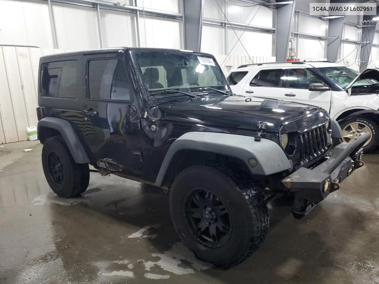 2015 Jeep Wrangler Sport VIN: 1C4AJWAG5FL602951 Lot: 76291864