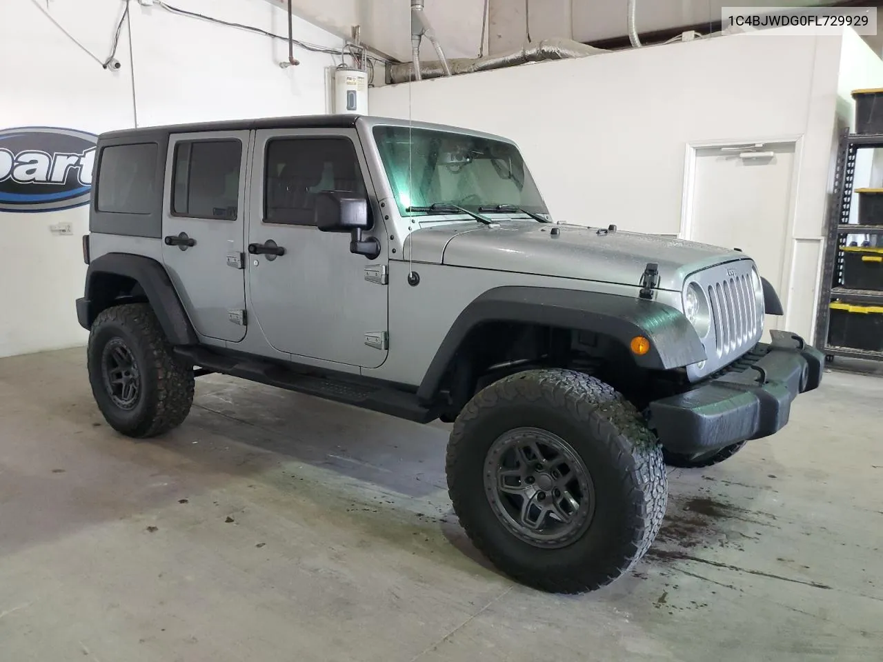 2015 Jeep Wrangler Unlimited Sport VIN: 1C4BJWDG0FL729929 Lot: 76300854