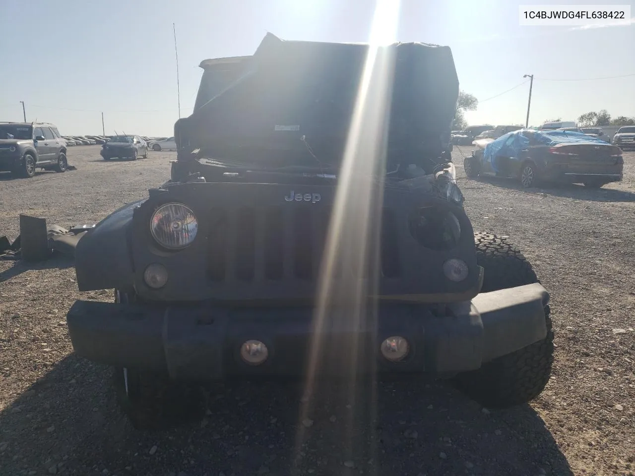 2015 Jeep Wrangler Unlimited Sport VIN: 1C4BJWDG4FL638422 Lot: 77359384