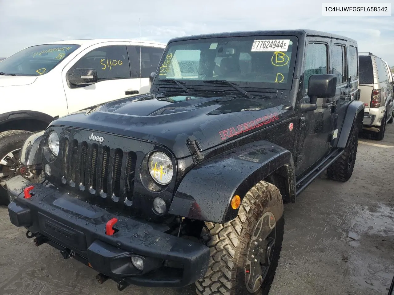 1C4HJWFG5FL658542 2015 Jeep Wrangler Unlimited Rubicon