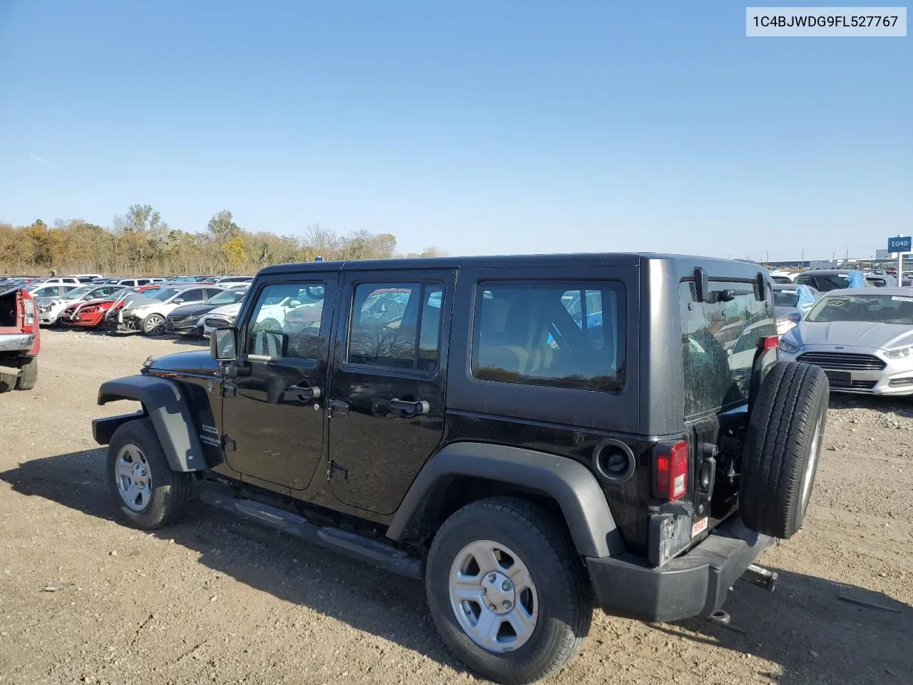 2015 Jeep Wrangler Unlimited Sport VIN: 1C4BJWDG9FL527767 Lot: 77779574