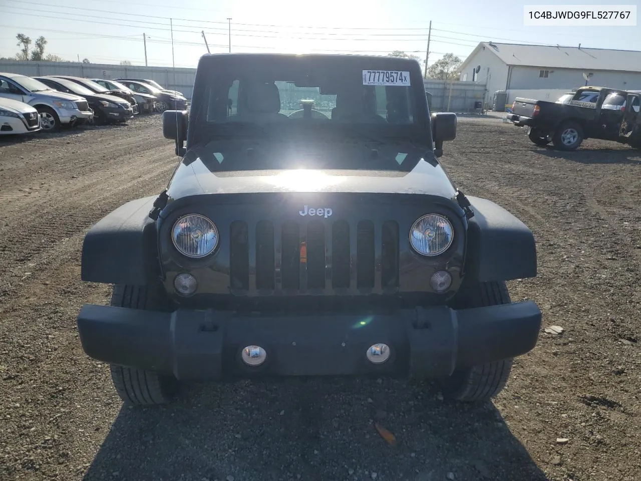 2015 Jeep Wrangler Unlimited Sport VIN: 1C4BJWDG9FL527767 Lot: 77779574