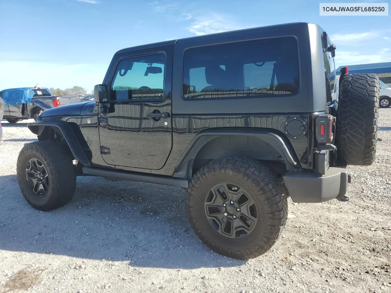 2015 Jeep Wrangler Sport VIN: 1C4AJWAG5FL685250 Lot: 80109534