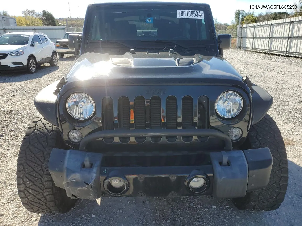 2015 Jeep Wrangler Sport VIN: 1C4AJWAG5FL685250 Lot: 80109534