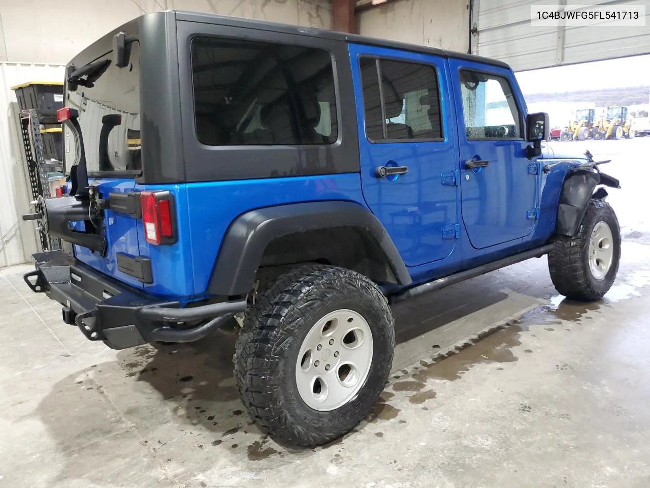 2015 Jeep Wrangler Unlimited Rubicon VIN: 1C4BJWFG5FL541713 Lot: 80143104