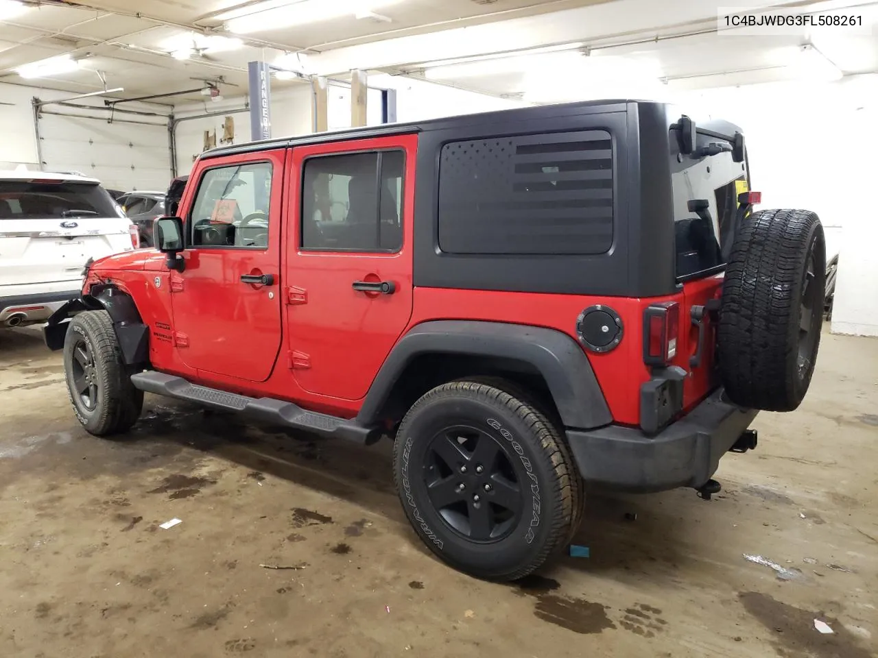 2015 Jeep Wrangler Unlimited Sport VIN: 1C4BJWDG3FL508261 Lot: 80266524