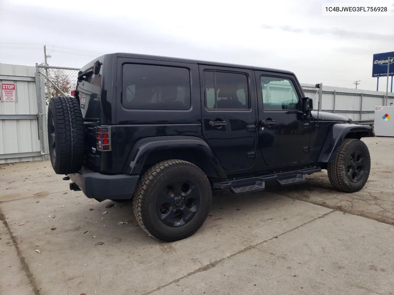 2015 Jeep Wrangler Unlimited Sahara VIN: 1C4BJWEG3FL756928 Lot: 80464334