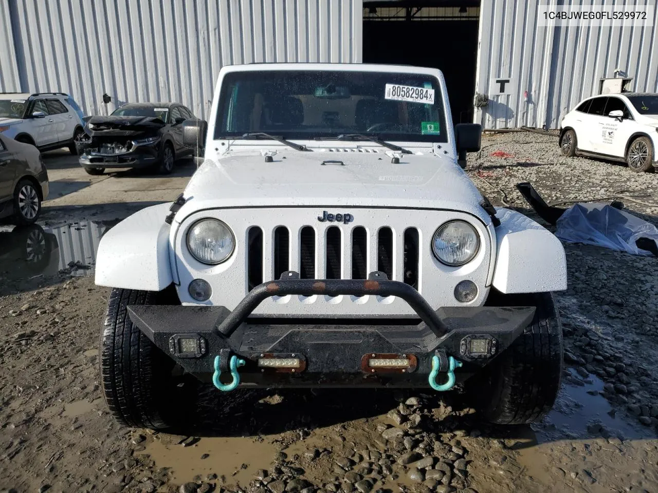 2015 Jeep Wrangler Unlimited Sahara VIN: 1C4BJWEG0FL529972 Lot: 80582984