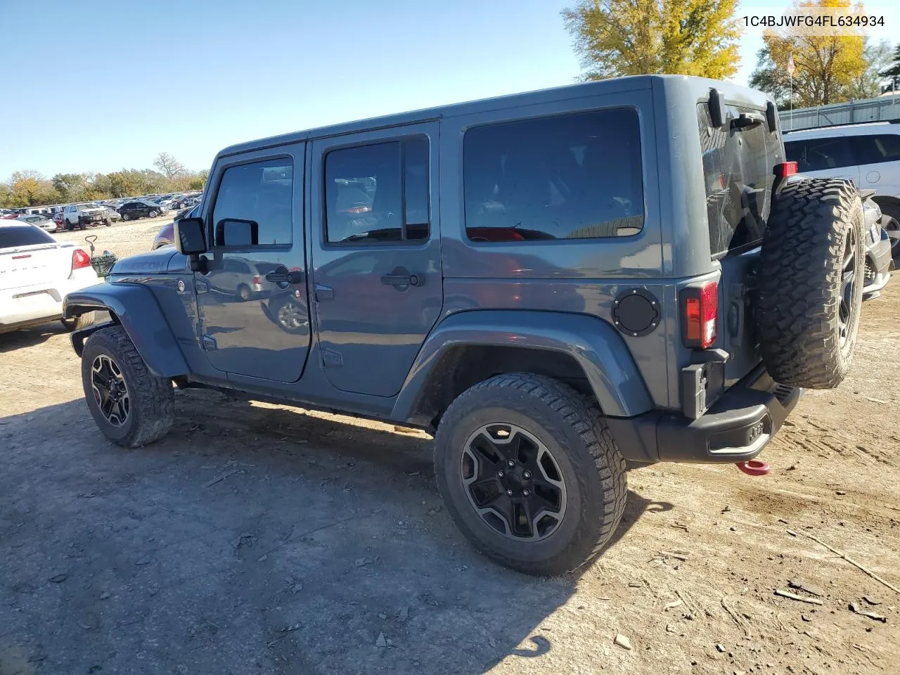 2015 Jeep Wrangler Unlimited Rubicon VIN: 1C4BJWFG4FL634934 Lot: 80684904