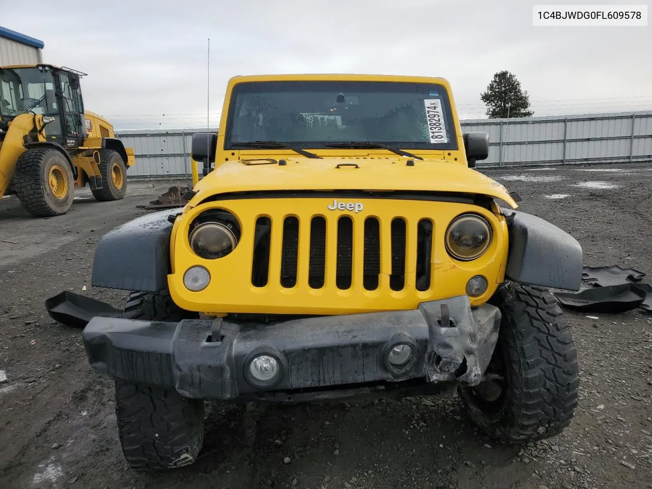 2015 Jeep Wrangler Unlimited Sport VIN: 1C4BJWDG0FL609578 Lot: 81382974