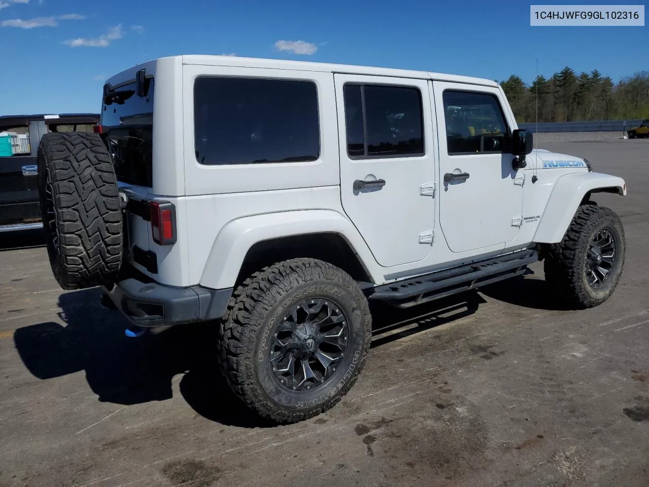 1C4HJWFG9GL102316 2016 Jeep Wrangler Unlimited Rubicon