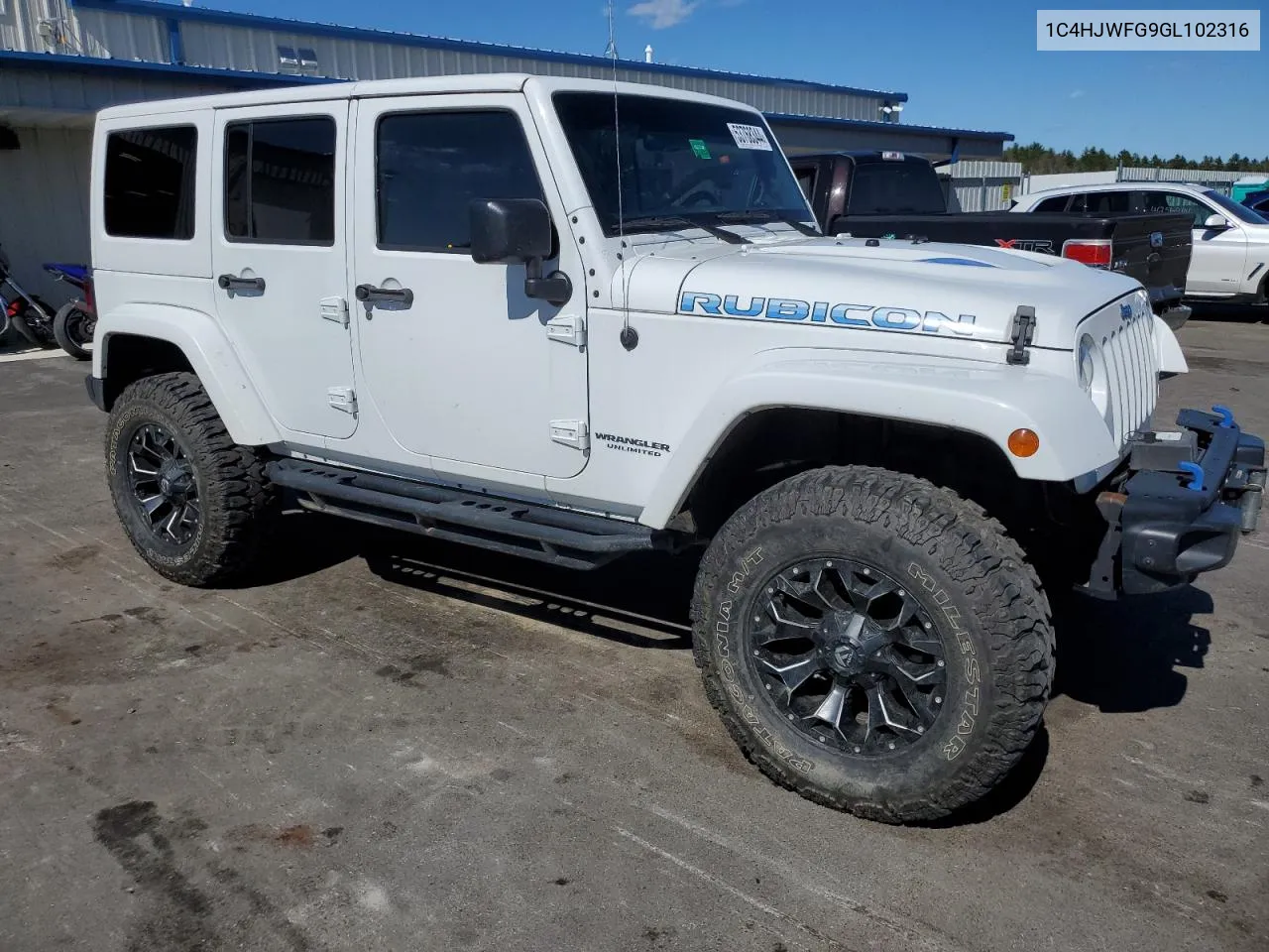 1C4HJWFG9GL102316 2016 Jeep Wrangler Unlimited Rubicon