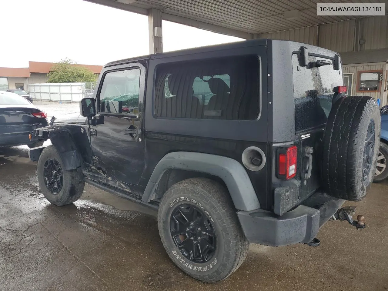 2016 Jeep Wrangler Sport VIN: 1C4AJWAG6GL134181 Lot: 54059544