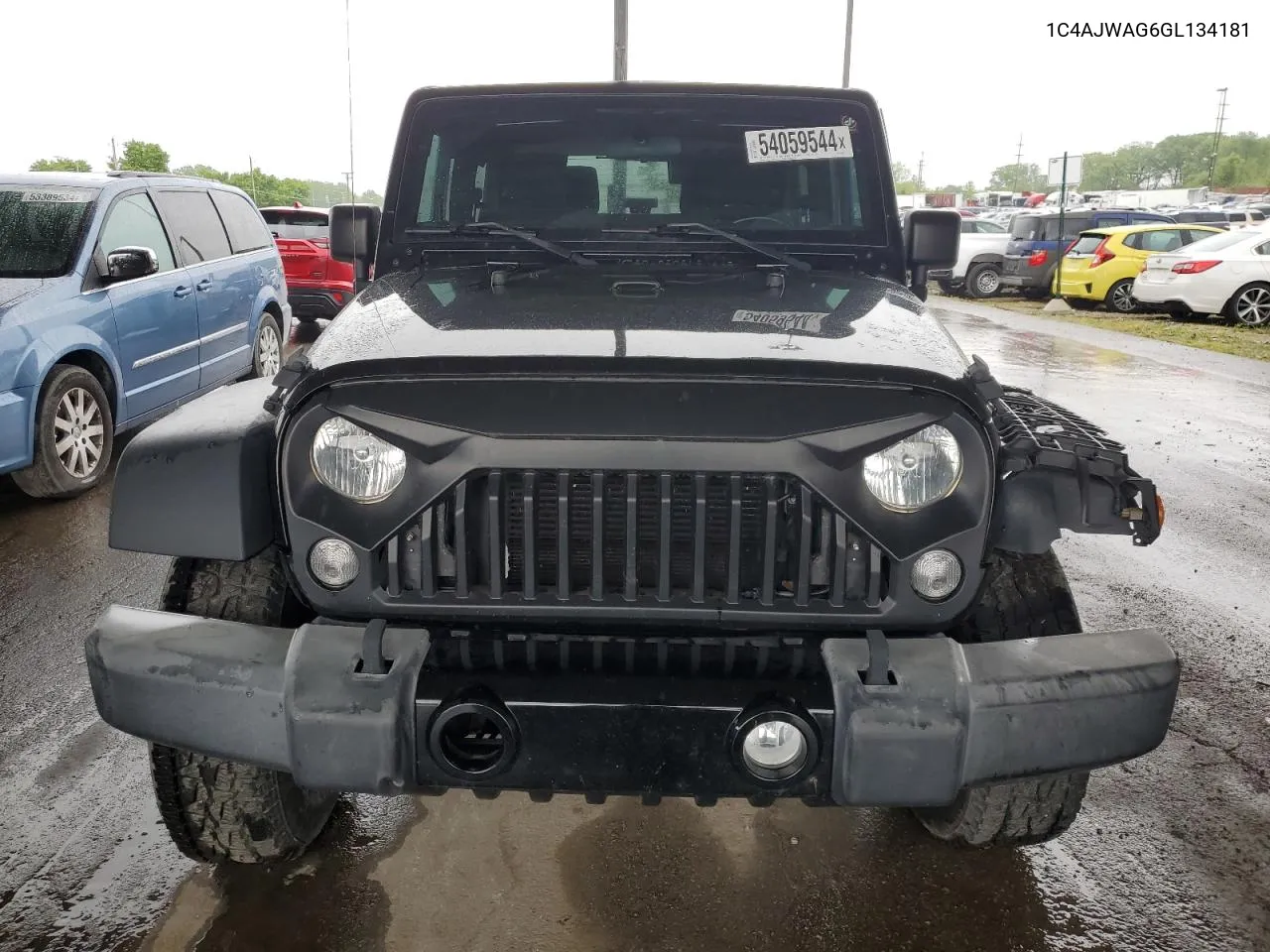 2016 Jeep Wrangler Sport VIN: 1C4AJWAG6GL134181 Lot: 54059544