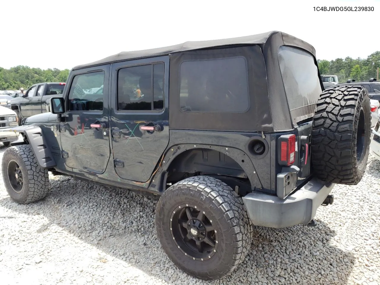 2016 Jeep Wrangler Unlimited Sport VIN: 1C4BJWDG5GL239830 Lot: 54558744